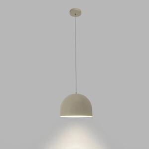 Lampada a sospensione Forlight Fres, beige, acciaio, Ø 30 cm