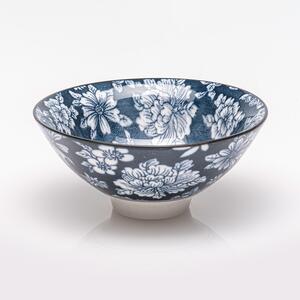 Tazza in Porcellana Blu a Fiori 50 ml