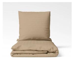 Biancheria da letto singola in cotone sateen beige 140x200 cm Lilyum - Mijolnir