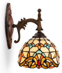 Brilagi - Applique Tiffany in vetro colorato MIRABELLA 1xE14/40W/230V