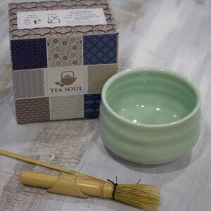 Ciotola per tè Matcha in porcellana Celadon 630 ml