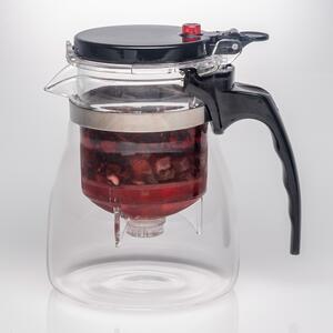 Mug in vetro con filtro a pressione 500ml