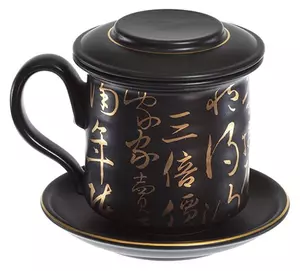 Mug assortite Lin’s Ceramic Studio 300 ml - Ceramica - Calligrafia