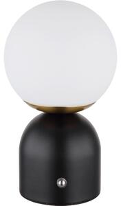 Globo 21006S - Lampada da tavolo LED dimmerabile con funzione Touch JULSY LED/2,5W/3,7V nero