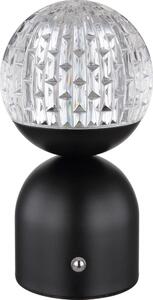 Globo 21007S - Lampada da tavolo LED dimmerabile con funzione Touch JULSY LED/2,5W/3,7V nero