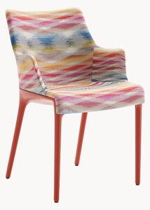 Sedia con braccioli in plastica Elegance Missoni