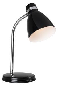 Moderna lampada da tavolo CICLONE, nera