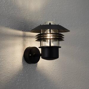 Nordlux elegante lampada da parete esterna Vejers, nera