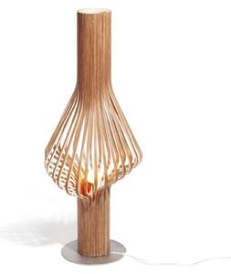 Northern Lampada da terra Diva in rovere, con dimmer