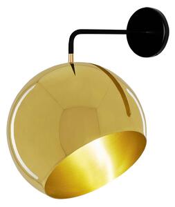 Nyta Tilt Globe Wall Brass applique