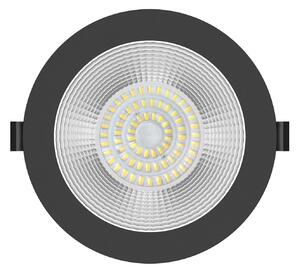 The Light Group SLC Shift faretto LED incasso Ø 19cm CCT, nero