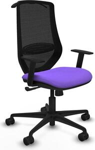 Sedia da ufficio Mardos, modello sincro bali, marca Piqueras y Crespo, codice prodotto D036N0H, colore lilla