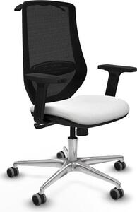 Sedia da ufficio Mardos, modello sincro bali, Piqueras y Crespo, codice D086G0H, colore bianco