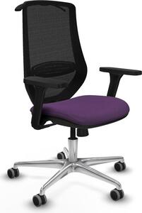 Sedia da ufficio Mardos, modello sincro bali, marca Piqueras y Crespo, codice prodotto D086G0H, colore lilla