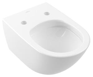 Villeroy & Boch Subway 3.0 WC à fond creux, suspendu, ovale, sans bord, TwistFlush, 370x560x360mm, 4670T001, 4670T001
