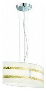 Trio - Lampadario a sospensione con filo NIKOSIA 2xE27/40W/230V oro
