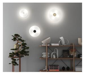 BENNY APPLIQUE PLAFONIERA IN VETRO SOFFIATO BIANCO 3 MISURE DESIGN MODERNO LAMPADINE ATTACCO E27