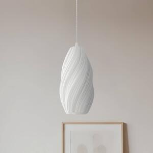 Lampada a sospensione Nuvia Lindby, dimmerabile, Bianco / Opale, Soggiorno / Sala da pranzo, Moderno, Lampada a sospensione