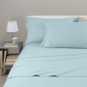 Completo Lenzuola In Flanella Tinta-unita-flanella Singolo Caleffi Tinta Unita Acqua Caleffi