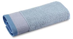 Asciugamano Ospite In Cotone Trendy CM. 40x60 Caleffi Home Tinta Unita Azzurro Caleffi