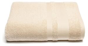 Telo Bagno In Cotone Soft Standard Spugnissima Tinta Unita Crema Caleffi