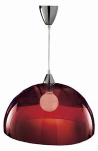 Moderna lampada sospensione di design BLOB rosso
