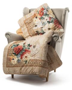 Plaid Scaldotto In Cotone Royal CM. 130X170 Caleffi Faberge Oro Caleffi