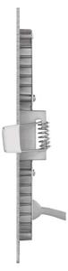 Lampada da incasso LED NEXXO LED/12,5W/230V 3000/3500/4000K argento 17x17 cm