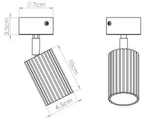 Brilagi - Faretto LED CRESTO 1xGU10/10W/230V rosa