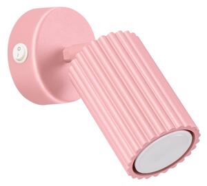 Brilagi - Faretto LED da parete CRESTO 1xGU10/10W/230V rosa
