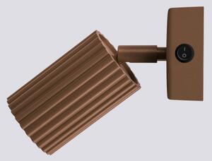 Brilagi - Faretto LED da parete CRESTO 1xGU10/10W/230V marrone