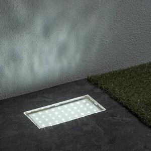 Searchlight Lampada incasso pavim LED rettang Walkover, 20 cm