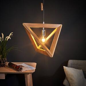 Spot-Light Lampada a sospensione di legno Trigonon