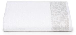 Telo Bagno In Cotone Decor Standard Caleffi Tinta Unita Bianco Caleffi