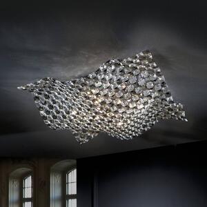 Schuller Valencia Satén - lampada da soffitto in cristallo 56 cm