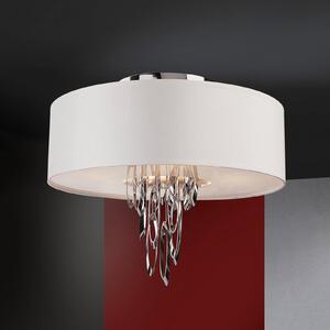 Schuller Valencia Domo - elegante lampada da soffitto in tessuto