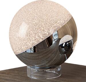 Schuller Valencia Lampada da tavolo LED Sphere, cromo, Ø 20 cm