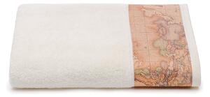Telo Bagno In Cotone Geo Classic Standard Alviero Martini 1A Classe Geo Avorio Caleffi