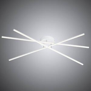 Trio Lighting Plafoniera LED Tiriac bianca con switchdim