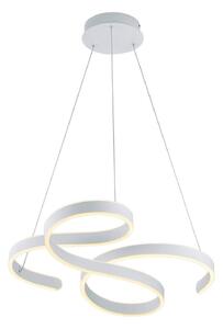 Trio Lighting Lampada LED a sospensione Francis, bianco satinato
