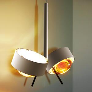 Top Light Lampada a sospensione orientabile PUK CEILING, cromo opaco