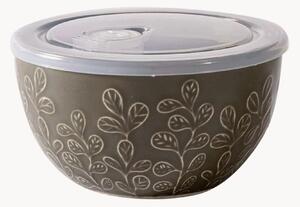 Ciotola per animali con coperchio Oxley Petal Olive