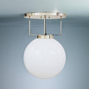 TECNOLUMEN Lampada da soffitto in ottone stile Bauhaus, 30 cm