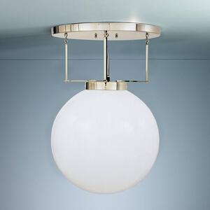 TECNOLUMEN Lampada da soffitto in ottone stile Bauhaus, 40 cm