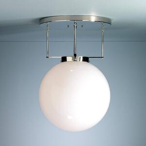TECNOLUMEN Lampada soffitto Brandt, Bauhaus, nichel 40 cm