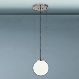 TECNOLUMEN Lampada pensile Brandt, Bauhaus, nichel 30 cm