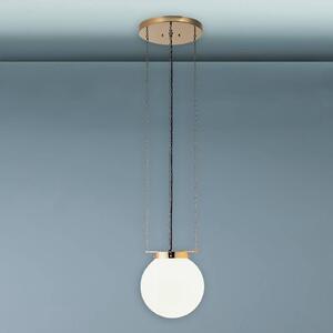 TECNOLUMEN Lampada pensile stile Bauhaus, ottone 40 cm