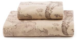 Asciugamano Con Ospite In Cotone Geo Safari Standard Alviero Martini 1A Classe Geo Caleffi