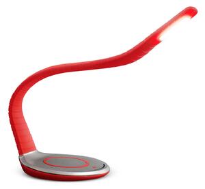 TRAE Luni lampada LED da tavolo, Qi, 5.000 K rosso