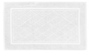 Tappeto Bagno In Cotone Minorca CM. 60X100 Spugnissima Tinta Unita Bianco Caleffi